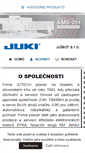 Mobile Screenshot of juki.cz
