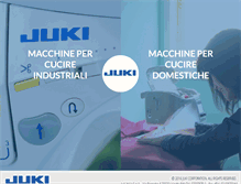 Tablet Screenshot of juki.it